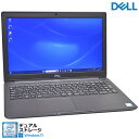 フルHD DELL Latitude 3500 Core i5 8265U M.2SSD256G HDD500G メモリ8G Webカメラ USBType-C Wi-Fi Windows11【中古】