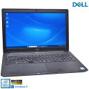 Windows11 フルHD DELL Latitude 3500 Core i5 8265U M.2SSD256G メモリ8G Webカメラ Wi-Fi Bluetooth USBType-C【中古】
