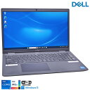 Wi-Fi6 フルHD ノートパソコン DELL Latitude 3520 Core i5 1135G7 IrisXe M.2SSD256G HDD500G メモリ8G Webカメラ Windows11【中古】
