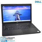 訳あり Webカメラ DELL Latitude 3500 第8世代 Core i3 8145U M.2SSD256G HDD500G メモリ8G Wi-Fi USBType-C Windows11【中古】