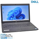 DELL Latitude 3500 Core i5 8265U M.2SSD256G HDD500G Webカメラ メモリ8G USBType-C Wi-Fi Windows11【中古】
