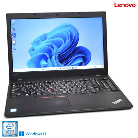 Windows11 Lenovo ThinkPad L590 第8世代 4コア8スレッド Core i5 8265U 新品SSD512G メモリ8G USBType-C Wi-Fi Webカメラ Bluetooth【中古】
