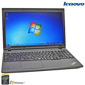 Windows7 32bit ノートパソコン レノボ ThinkPad L540 Core i5 4300M HDD500G メモリ4G Wi-Fi Bluetooth マルチ【中古】