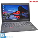 ノートパソコン 新品SSD512G Lenovo ThinkPad L580 第8世代 Core i3 8130U メモリ8G Webカメラ Wi-Fi USBType-C Windows11【中古】