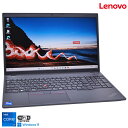 第13世代 フルHD Wi-Fi6 ノートパソコン Lenovo ThinkPad L15 Gen4 Core i7 1355U M.2SSD512G メモリ16G Webカメラ USB4 Windows11【中古】