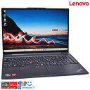 Ryzen7 7730U Radeon Lenovo ThinkPad E16 Gen1 16型 WUXGA メモリ16G M.2SSD512G 顔認証 Wi-Fi6 USBType-C Windows11【中古】