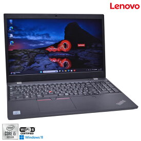 訳あり 新品SSD512G メモリ16G ノートパソコン Lenovo ThinkPad L15 gen1 Core i5 10210U Wi-Fi6 USBType-C Webカメラ Windows11【中古】