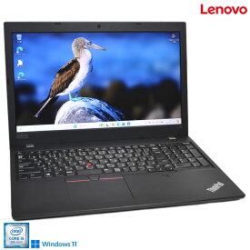 ノートパソコン Webカメラ Lenovo ThinkPad L580 中古 第8世代 Core i5 8250U 新品SSD256G メモリ8G Wi-Fi USBType-C Windows11【中古】