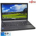 顔認証 Wi-Fi6E 15.6型 富士通 LIFEBOOK A5513/N 第13世代 Core i5 1345U m.2SSD256G メモリ8G Webカメラ Type-C Windows11【中古】