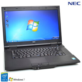 Windows7 32bit ノートパソコン 中古 NEC VersaPro VK27M/X-J Corei5 4310M HDD500G メモリ4G マルチ HDMI DtoD【中古】