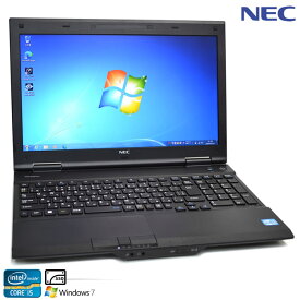 Windows7 32bit ノートパソコン 中古 NEC VersaPro VK26T/L-G Corei5 3230M SSD240G メモリ4G Wi-Fi マルチ SDXC USB3.0【中古】