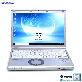 リカバリ領域 中古ノートパソコン Panasonic Let's note SZ5 Core i5 6300U メモリ8G M.2SSD256G Wi-Fi (ac) Webカメラ Bluetooth Windows10【中古】