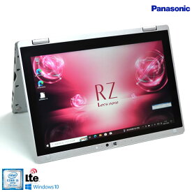 SIMフリー 2-in-1 10.1型 中古 Panasonic Let's note RZ6 Core i5-7Y57 m.2SSD256G メモリ4G Webカメラ Wi-Fi Windows10【中古】
