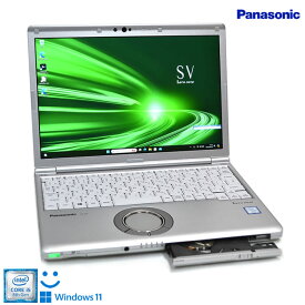 顔認証 マルチ Panasonic Let's note SV8 第8世代 Core i5 8365U m.2SSD256G メモリ8G Wi-Fi Webカメラ Windows11【中古】