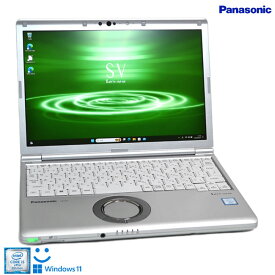 良品 顔認証 ノートパソコン 中古 Panasonic Let's note SV8 第8世代 Core i5 8365U M.2SSD256G メモリ8G Wi-Fi USBType-C Webカメラ Windows11【中古】