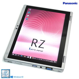 2-in-1 ノートパソコン タブレット 中古 Panasonic Let's note RZ5 Core M5-6Y57 メモリ8G m.2SSD256G Webカメラ Wi-Fi Windows10【中古】