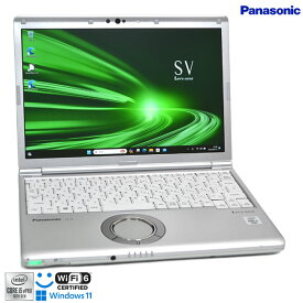 訳あり Wi-Fi6 顔認証 Panasonic Let's note SV9 第10世代 Core i5 10310U M.2SSD256G メモリ8G USBType-C Webカメラ Windows11【中古】