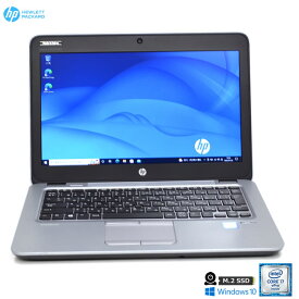 Webカメラ モバイルノートPC 12.5型 HP EliteBook 820 G3 Core i7 6600U メモリ8G M.2SSD256G USBType-C Wi-Fi(ac) Windows10【中古】