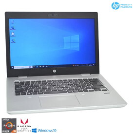 14.0型 ノートパソコン 中古 HP ProBook 645 G4 Ryzen Pro 3 2300U M.2SSD256G メモリ8G Webカメラ Wi-Fi USBType-C Windows10【中古】