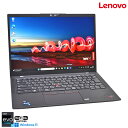 Wi-Fi6E 14.0型 Lenovo ThinkPad X1 Carbon Gen10 第12世代 Core i5 1235U M.2SSD256G メモリ8G USB4 Windows11【中古】