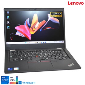 訳あり 13.3型 メモリ16G Windows11 Lenovo ThinkPad L13 gen2 第11世代 Core i7 1165G7 M.2SSD256G Webカメラ Bluetooth USBType-C【中古】