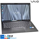 Wi-Fi6E フルHD VAIO Pro PK VJPK228 第12世代 Core i5 1235U メモリ16G M.2SSD256G Webカメラ USBType-C Windows11【中古】