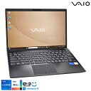 WUXGA 13.3型 VAIO Pro PG VJPG318 第13世代 Core i5 1334U メモリ16G M.2SSD256G Wi-Fi6 顔認証 Webカメラ Type-C Windows11【中古】