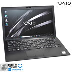 顔認証 フルHD Wi-Fi6 VAIO Pro PG VJPG13C11N 第10世代 Core i5 1035G1 M.2SSD256G メモリ8G Webカメラ USBType-C Windows11【中古】