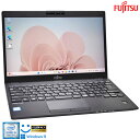 フルHD 顔認証 Windows11 軽量 13.3型 モバイル 富士通 LIFEBOOK U939/B Core i5 8365U M.2SSD256G メモリ8G Wi-Fi USBType-C【中古】