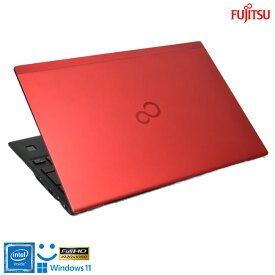 フルHD 顔認証 Webカメラ ノートパソコン 中古 富士通 LIFEBOOK U939/A Celeron 4305U m.2SSD128G メモリ4G Wi-Fi USBType-C Windows11【中古】