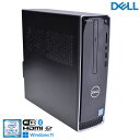 Wi-Fi Bluetooth デスクトップ HDMI DELL Inspiron 3470 6コア Core i5 8400 m.2SSD256G HDD500G メモリ8G マルチ Windows11【中古】
