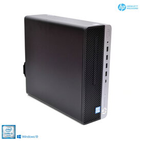 中古パソコン HP ProDesk 600 G3 SFF Core i5 6600 新品SSD512G メモリ8G USB3.1 Type-C Windows10【中古】