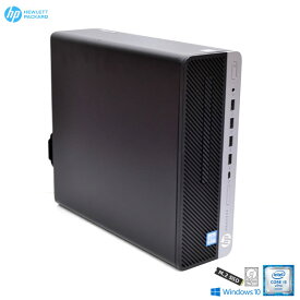 中古パソコン HP ProDesk 600 G3 SFF Core i5 6500 メモリ8G 新品M.2SSD256G HDD2TB USBType-C Windows10【中古】