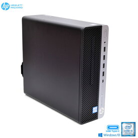 中古パソコン HP ProDesk 600 G3 SFF 4コア Core i5 7500 USBType-C メモリ8G HDD2TB マルチ Windows10【中古】