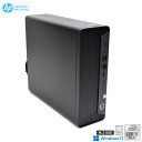 Windows11 HP ProDesk 600 G6 SFF 第10世代 6コア12スレッド Core i5 10500 新品M.2SSD512G HDD500GB メモリ8G USBType-C【中古】