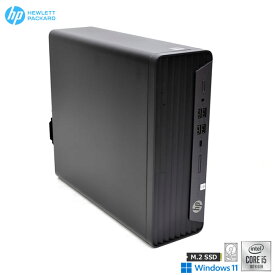 Windows11 第10世代 HP ProDesk 600 G6 SFF 6コア12スレッド Core i5 10500 新品M.2SSD512G HDD3TB メモリ8G USBType-C【中古】