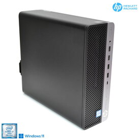 中古パソコン HP ProDesk 600 G5 SFF 第9世代 Core i7 9700 メモリ16G 新品M.2SSD512G HDD1TB USBType-C マルチ Windows11【中古】
