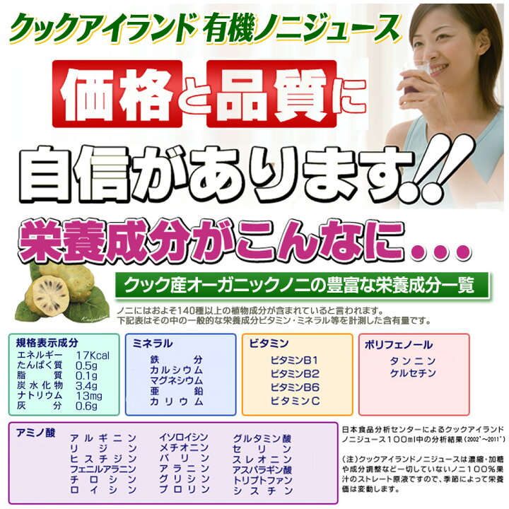 楽天市場】お徳用 ノニジュース 有機JAS オーガニック クックアイランド産ノニ 1000ml 12本セット 送料無料 /as : ハイパーリンク楽天店 楽天市場】お徳用 ノニジュース 有機JAS オーガニック クックアイランド産ノニ 1000ml 12本セット 送料無料 /as : ハイパーリンク楽天店