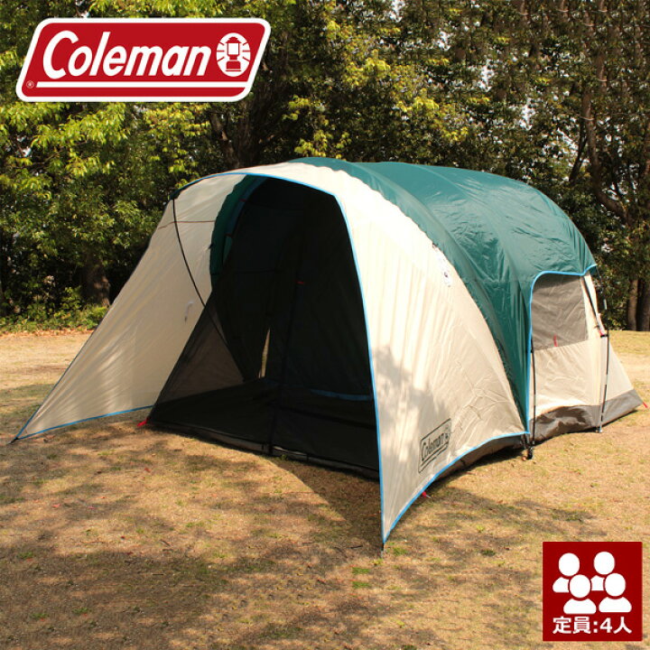 楽天市場】Coleman コールマン 4 Person Cabin Tent with Screened 