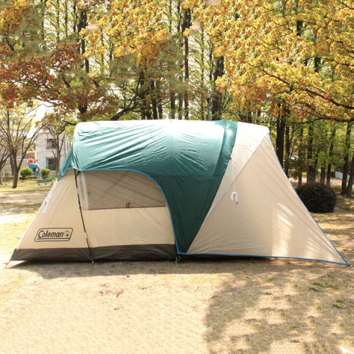 楽天市場】Coleman コールマン 4 Person Cabin Tent with Screened 