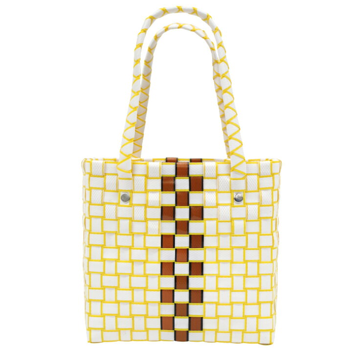 MARNI マルニ ダイヤモンドバスケット ウーブンショッパー タグあり 