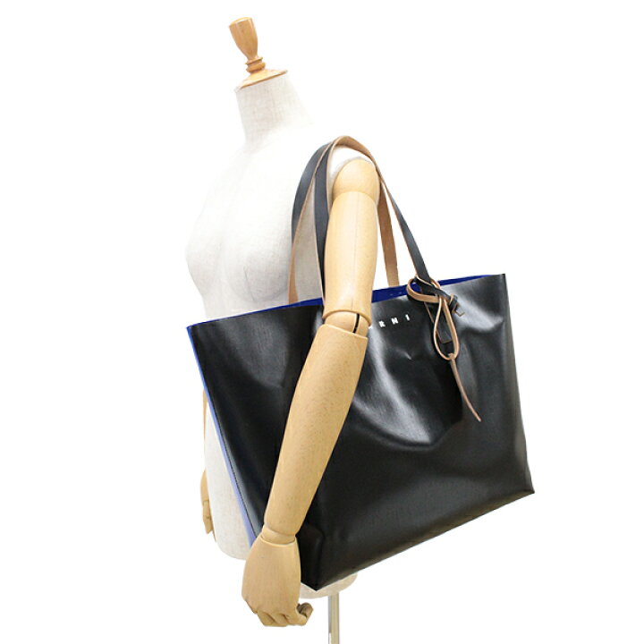 楽天市場】MARNI マルニ PVC TRIBECA HORIZONTAL SHOPPING BAG 