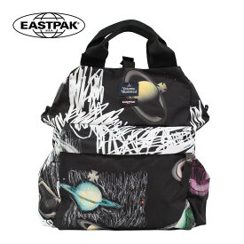 EASTPAK イーストパック VIVIENNE WESTWOOD ヴィヴィアンウエストウッド コラボバッグ VW JESSICA PLANETSリュック リュックサック デイパック バッグ メンズ レディース ブラック 黒 EK00021F 3J3プレゼント ギフト 通勤 通学 送料無料