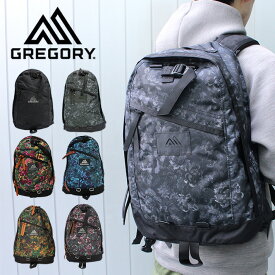 最大12,500円OFFクーポン配布中！GREGORY グレゴリー DAY PACK デイパック バックパック 26Lリュック リュックサック メンズ レディース A4サイズ 65174 ブラック 黒 花柄 総柄ブランド プレゼント ギフト 通勤 通学 送料無料 bgsin