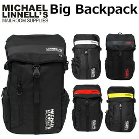 MICHAEL LINNELL マイケルリンネル Big Backpack ビックバックパックバックパック リュック メンズ レディース ブラック ML-008プレゼント ギフト 通勤 通学 送料無料 国内正規品 bgsin 母の日