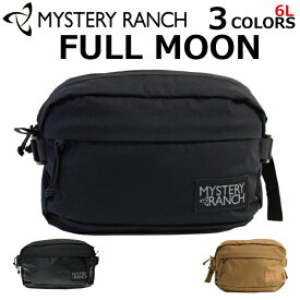 MAX300円OFFクーポン配布中！5/27 1:59まで MYSTERY RANCH ミステリーランチ FULL MOON フルムーンボディバッグ バッグ メンズ レディース 6.3L ブラック コヨーテ111178 アウトドア ミリタリー プレゼント ギフト 送料無料 父の日