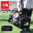 5%OFFクーポン配布中！THE NORTH FACE ザ ノースフェイス BASE CAMP DUFFEL L ベースキャンプ ダッフル NF0A52SBボストンバッグ リュック バックパック メンズ レディース 95L Lサイズアウトドア キャンプ スポーツ 旅行 修学旅行