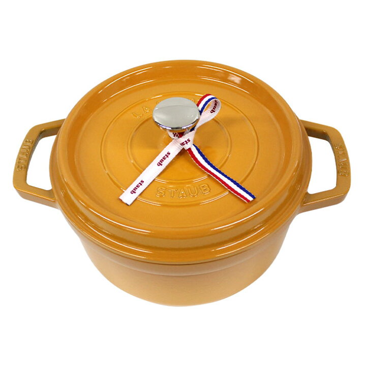 楽天市場】staub ストウブ ROUND COCOTTE ラウンド ピコ ココット 22cm 