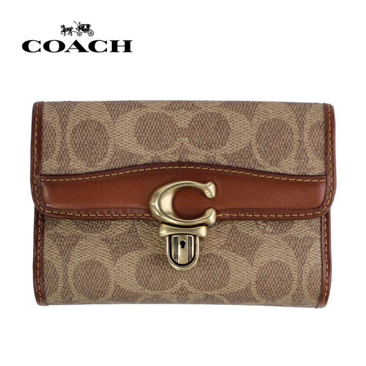楽天市場】5%OFFクーポン配布中！COACH コーチ STUDIO MEDIUM WALLET  