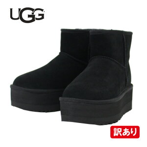 �y�󂠂�z�y�E���T�C�h�ɎC�ꂠ��zUGG �A�O Classic Mini Platform �N���V�b�N �~�j �v���b�g�t�H�[�� �V�[�v�X�L�� �V���[�g�u�[�c �u�[�c �V���[�Y �C ���� ���[�g�� �{�A ���f�B�[�X 1134991 �u